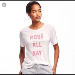 Rosé All Day Old Navy Graphic Tee